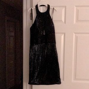 Jovani Formal Dress, Black Sequin, size 12, JVN2064.  NWT